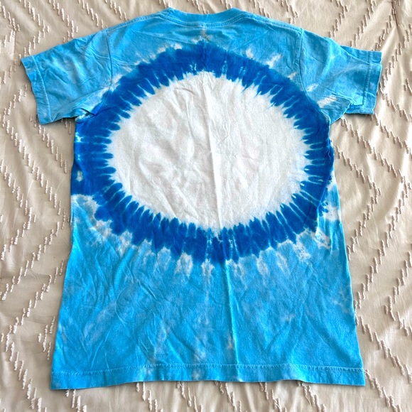 Liquid Blue The Simpsons Homer to Alcohol Duff Beer Tie Dye Y2K T-shirt Sz S EUC - Picture 3 of 4